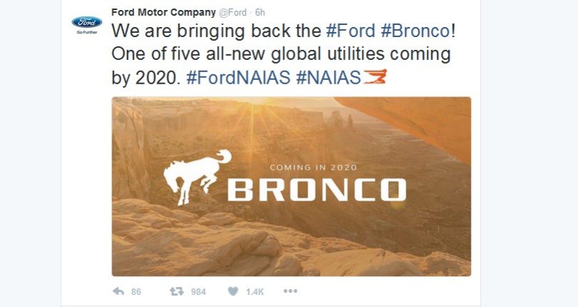 2020 Ford Bronco